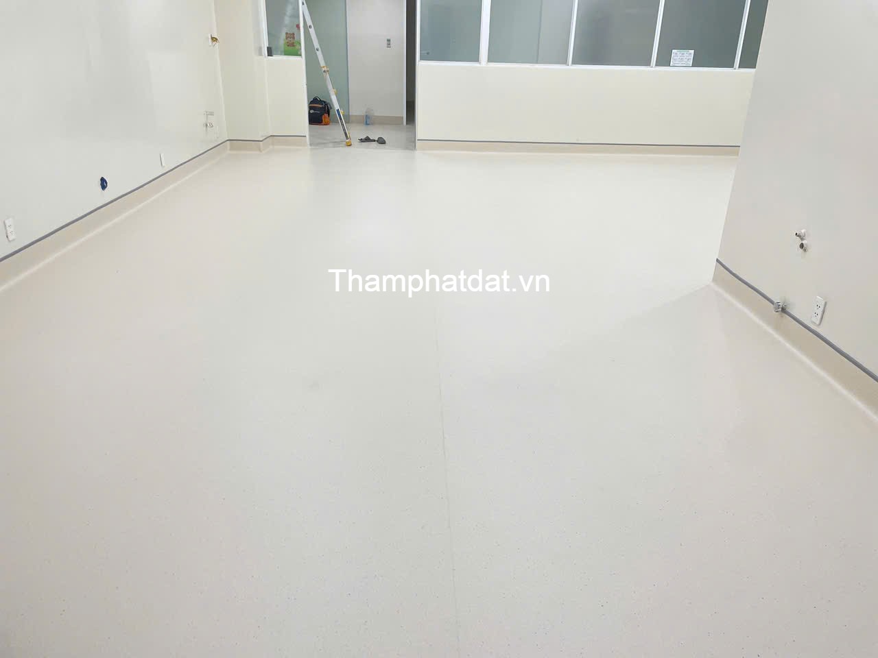 sàn vinyl kháng khuẩn bệnh viện Hoàn Mỹ Đồng Nai 5